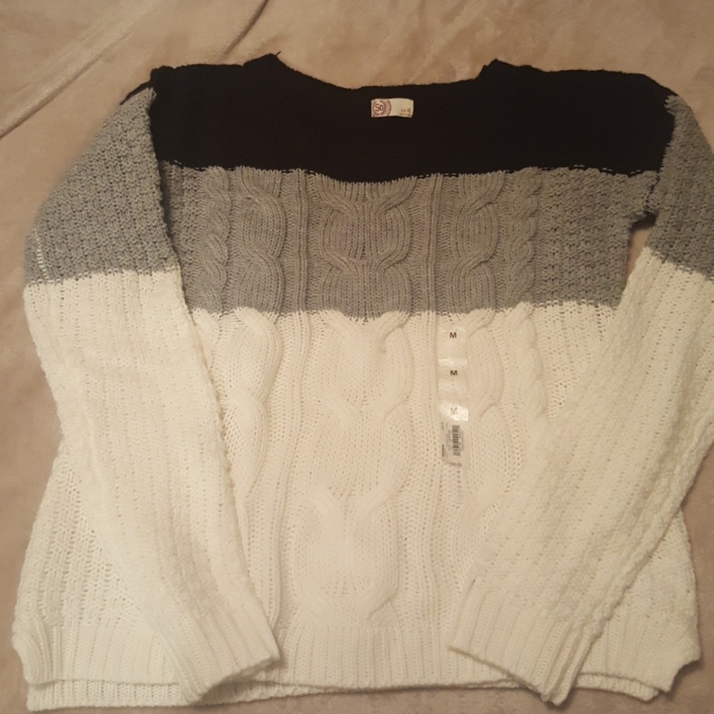 Brand New striped sweater